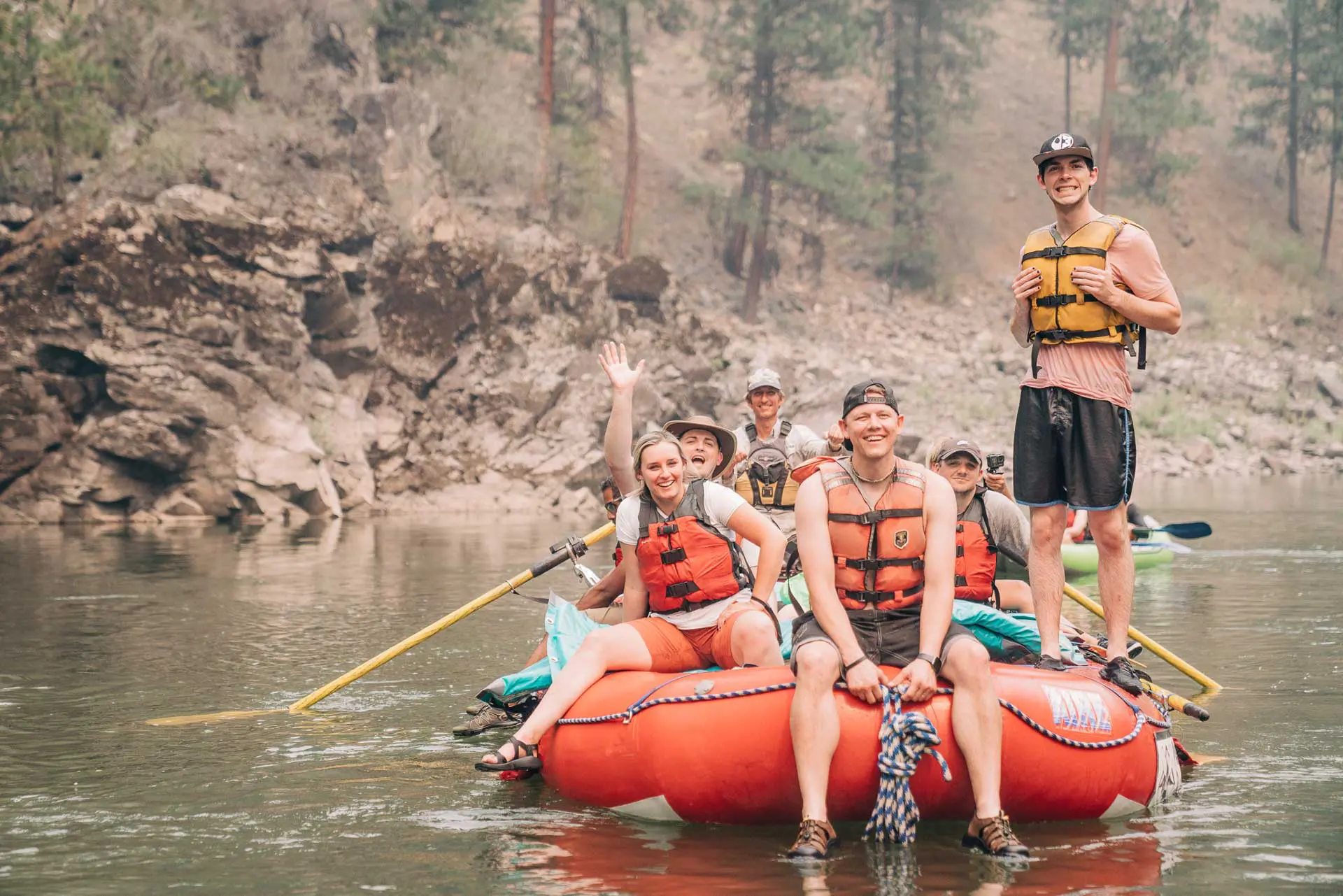 White Water Rafting on the Main Salmon River, Idaho