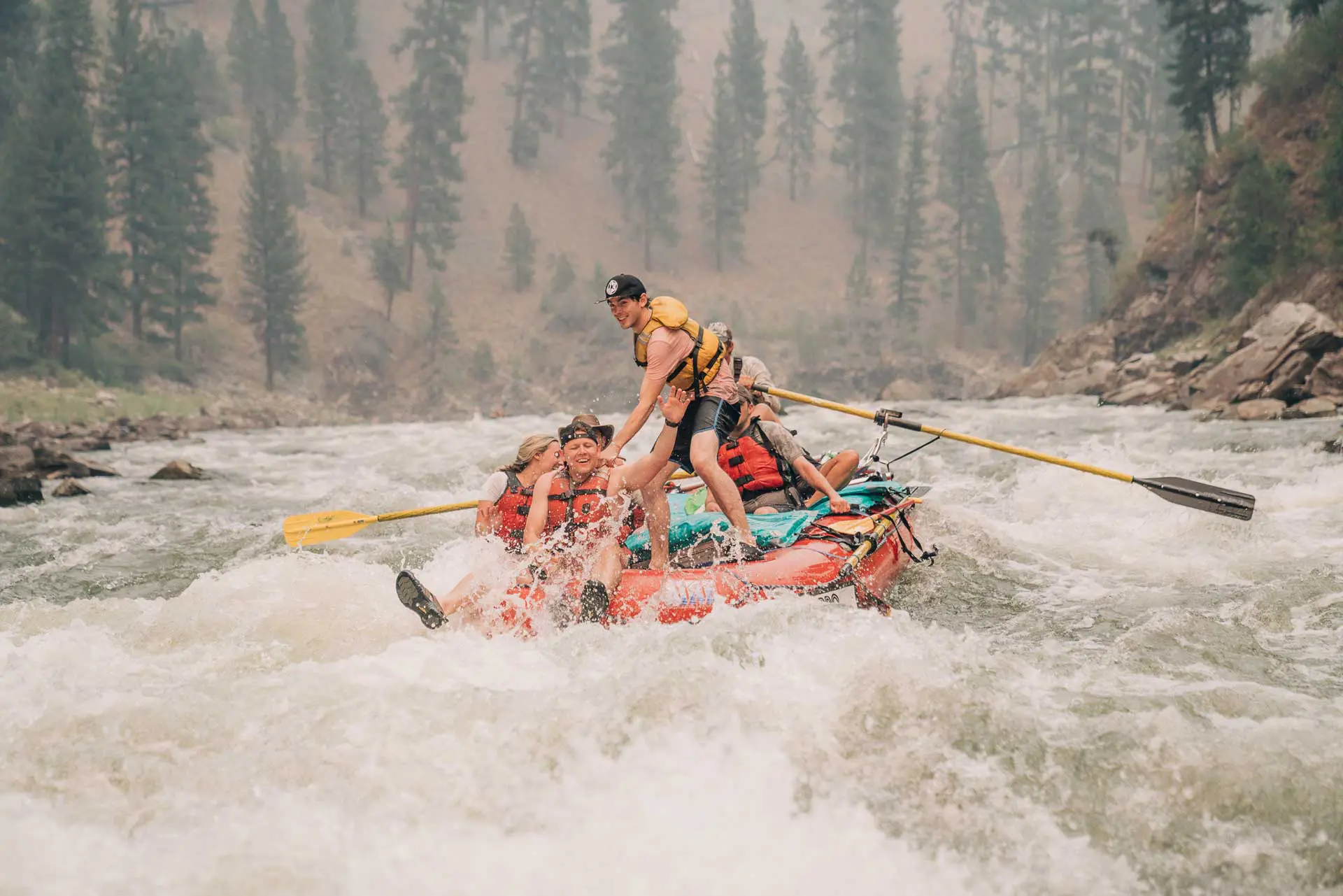 White Water Rafting on the Main Salmon River, Idaho